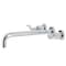 Kingston Brass KS8051DFL Wall Mount Tub Faucet, Polished Chrome KS8051DFL - alternate 1